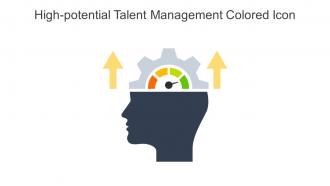 High Potential Talent Management Colored Icon In Powerpoint Pptx Png And Editable Eps Format