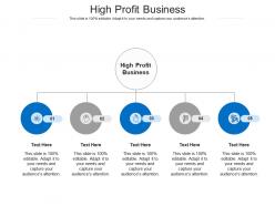 High profit business ppt powerpoint presentation file templates cpb
