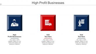 High Profit Businesses Ppt Powerpoint Presentation Show Pictures Cpb