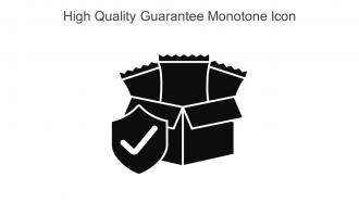 High Quality Guarantee Monotone Icon In Powerpoint Pptx Png And Editable Eps Format