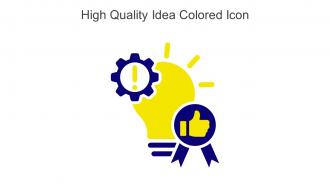 High Quality Idea Colored Icon In Powerpoint Pptx Png And Editable Eps Format