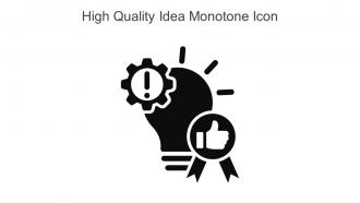 High Quality Idea Monotone Icon In Powerpoint Pptx Png And Editable Eps Format