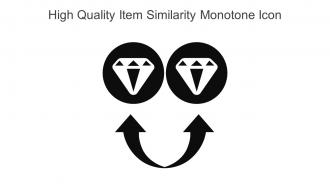High Quality Item Similarity Monotone Icon In Powerpoint Pptx Png And Editable Eps Format
