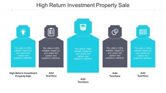 High Return Investment Property Sale Ppt Powerpoint Presentation Portfolio Cpb