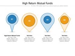 High return mutual funds ppt powerpoint presentation model background cpb