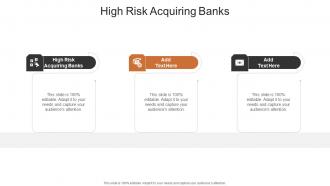 High Risk Acquiring Banks In Powerpoint And Google Slides Cpb