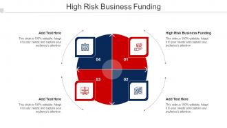 High Risk Business Funding Ppt Powerpoint Presentation Inspiration Background Images Cpb