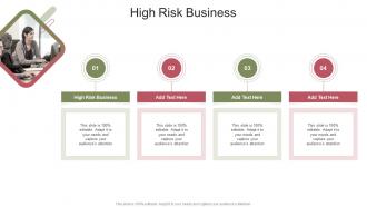 High Risk Business In Powerpoint And Google Slides Cpb
