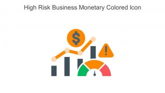 High Risk Business Monetary Colored Icon In Powerpoint Pptx Png And Editable Eps Format
