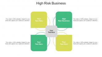 High risk business ppt powerpoint presentation portfolio gridlines cpb