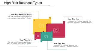 High Risk Business Types Ppt Powerpoint Presentation Diagram Ppt Cpb