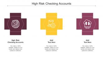 High Risk Checking Accounts Ppt Powerpoint Presentation Microsoft Cpb