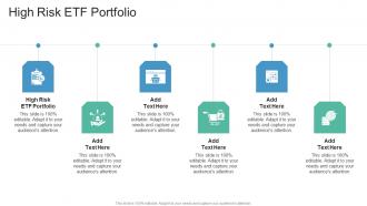 High Risk ETF Portfolio In Powerpoint And Google Slides Cpb