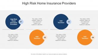 High Risk Home Insurance Providers In Powerpoint And Google Slides Cpb