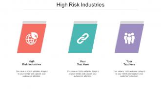 High Risk Industries Ppt Powerpoint Presentation Infographics Slides Cpb