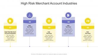High Risk Merchant Account Industries In Powerpoint And Google Slides Cpb