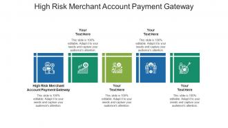 High risk merchant account payment gateway ppt powerpoint presentation model cpb