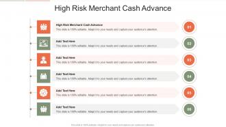 High Risk Merchant Cash Advance In Powerpoint And Google Slides Cpb