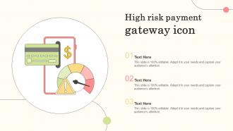 High Risk Payment Gateway Icon