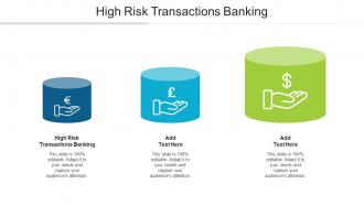High Risk Transactions Banking Ppt Powerpoint Presentation Professional Layouts Cpb