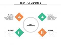 High roi marketing ppt powerpoint presentation styles outfit cpb