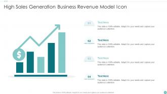 High Sales Generation Business Revenue Model Icon