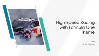 High Speed Racing With Formula One Theme PPT Structure AT