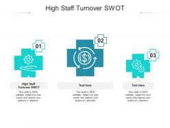 High staff turnover swot ppt powerpoint presentation icon inspiration cpb