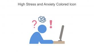 High Stress And Anxiety Colored Icon In Powerpoint Pptx Png And Editable Eps Format