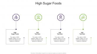 High Sugar Foods In Powerpoint And Google Slides Cpb