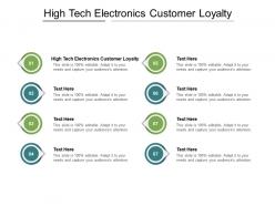 High tech electronics customer loyalty ppt powerpoint presentation inspiration sample cpb