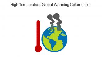 High Temperature Global Warming Colored Icon In Powerpoint Pptx Png And Editable Eps Format