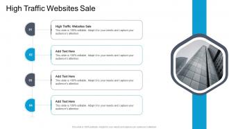 High Traffic Websites Sale In Powerpoint And Google Slides Cpb