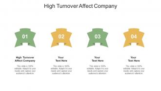 High Turnover Affect Company Ppt Powerpoint Presentation Show Vector Cpb