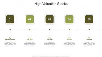 High Valuation Stocks In Powerpoint And Google Slides Cpb