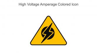 High Voltage Amperage Colored Icon In Powerpoint Pptx Png And Editable Eps Format