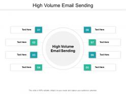 High volume email sending ppt powerpoint presentation slides background images cpb