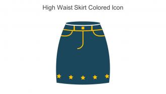 High Waist Skirt Colored Icon In Powerpoint Pptx Png And Editable Eps Format