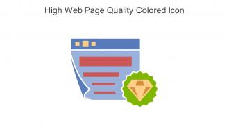 High Web Page Quality Colored Icon In Powerpoint Pptx Png And Editable Eps Format