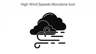 High Wind Speeds Monotone Icon In Powerpoint Pptx Png And Editable Eps Format