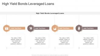 High yield bonds leveraged loans in powerpoint and google slides cpb