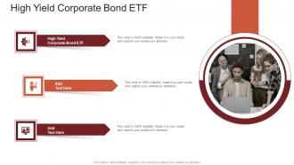 High Yield Corporate Bond ETF In Powerpoint And Google Slides Cpb