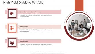 High Yield Dividend Portfolio In Powerpoint And Google Slides Cpb