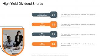 High Yield Dividend Shares In Powerpoint And Google Slides Cpb