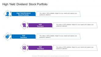 High Yield Dividend Stock Portfolio In Powerpoint And Google Slides Cpb