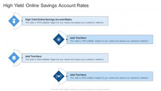 High Yield Online Savings Account Rates In Powerpoint And Google Slides Cpb