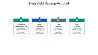 High yield savings account ppt powerpoint presentation summary show cpb