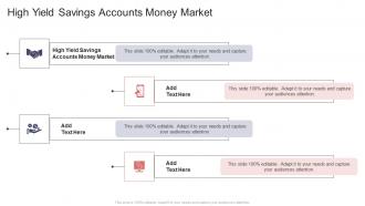High Yield Savings Accounts Money Market In Powerpoint And Google Slides Cpb