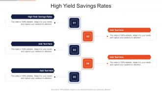 High Yield Savings Rates In Powerpoint And Google Slides Cpb