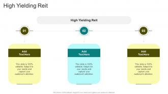 High yielding reit in powerpoint and google slides cpb